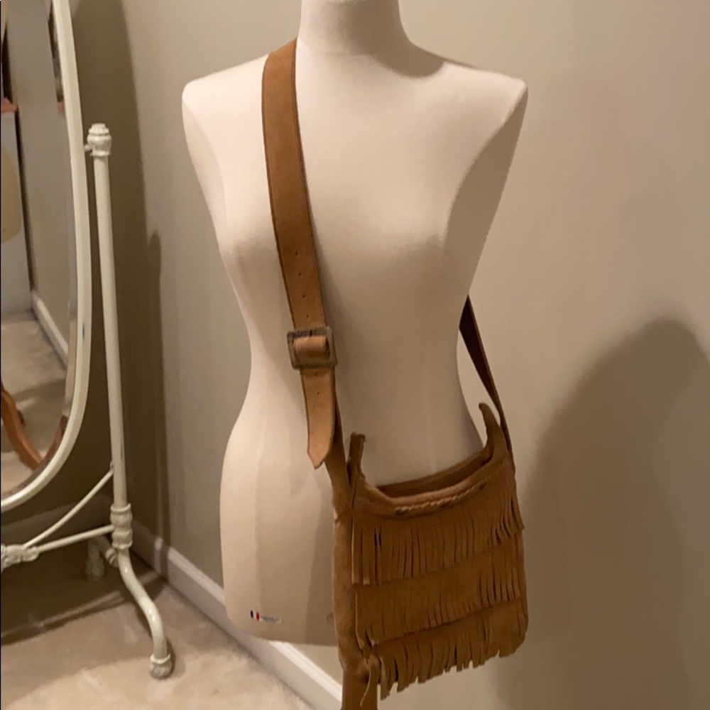 Fringe Minnetonka Authentic Suede Bag